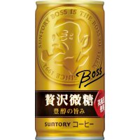 BOSS ボス 贅沢微糖 190ml　30本入りケース 【缶コーヒー】